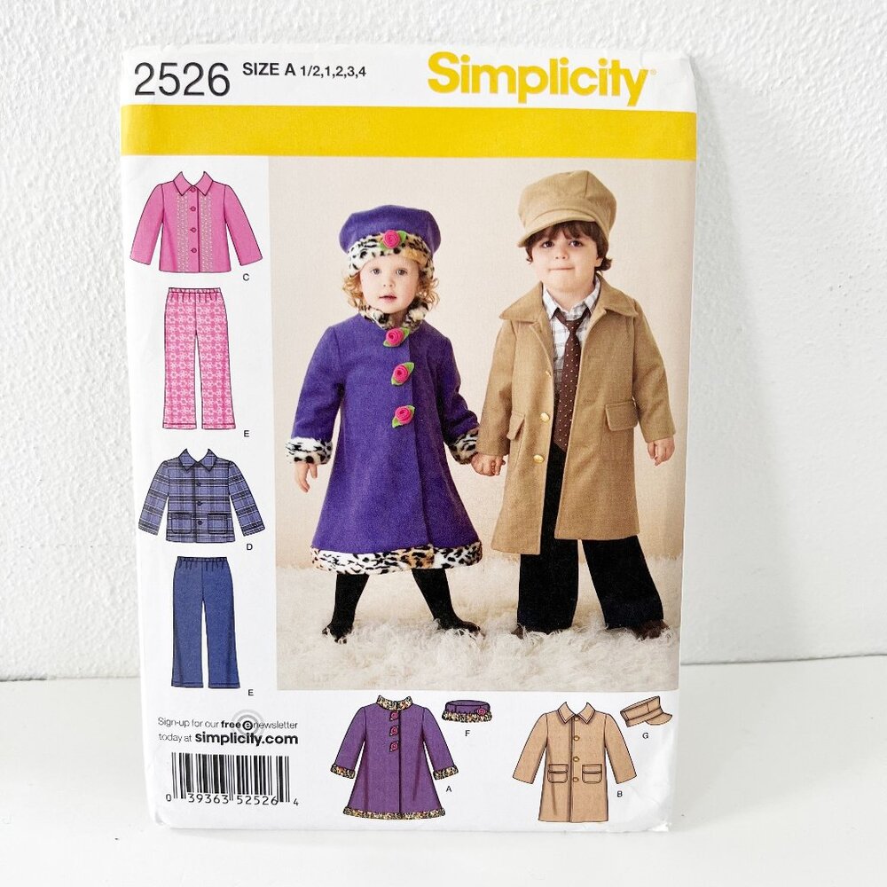 Simplicity Sewing Pattern 2526
